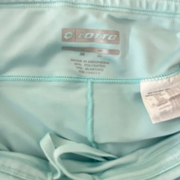 Lotto baby blue 3/4 sleeves top and skort set size XS - Picture 8 of 13